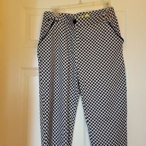 Knit Catstooth dress pant yoga pants LP